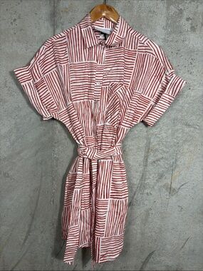 FINLEY, REESE DRESS BLOCK STRIPE